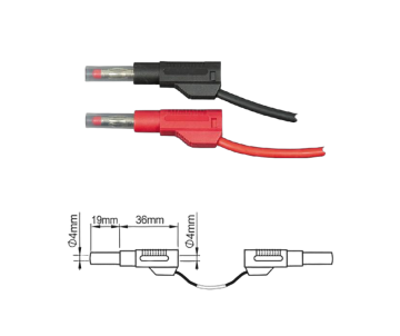 ПрофКиП PTL908-1 измерительные провода 4 мм Male-Male